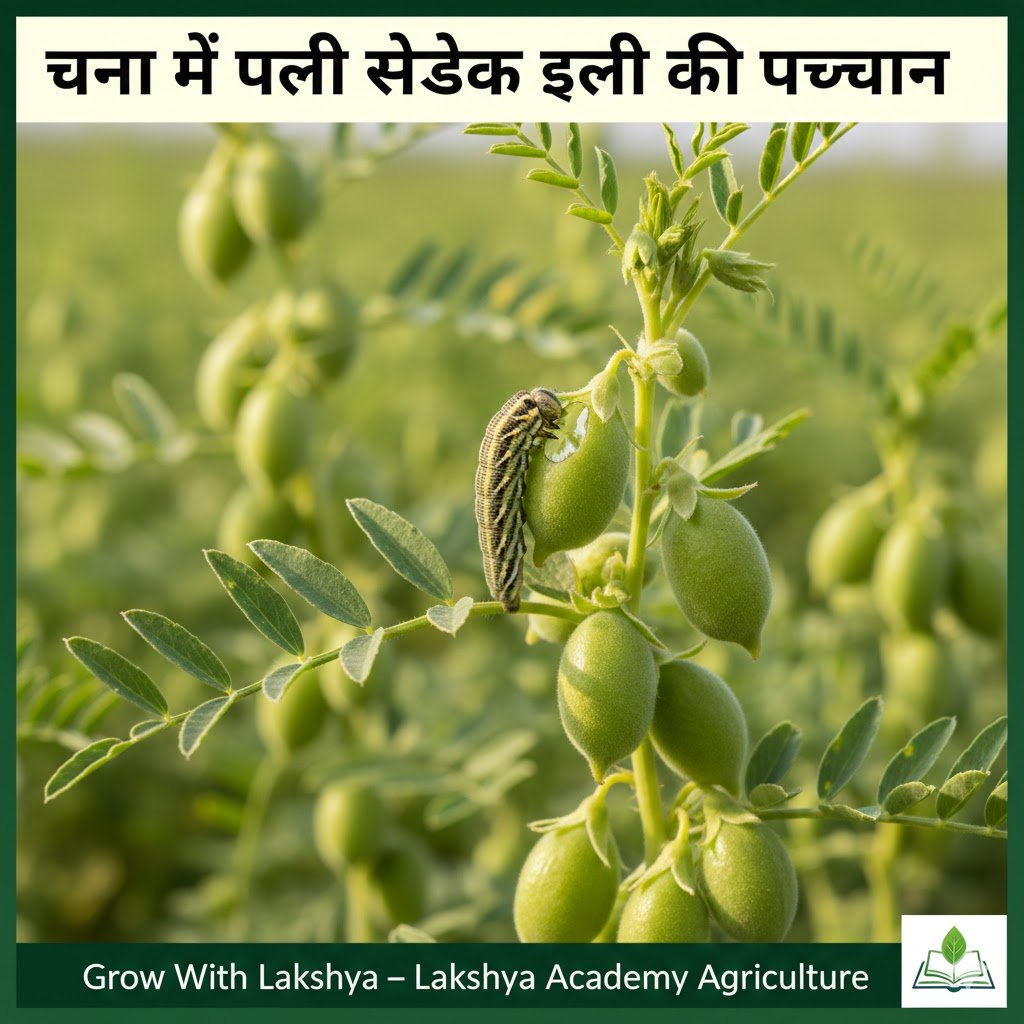 चना में फली छेदक कीट नियंत्रण