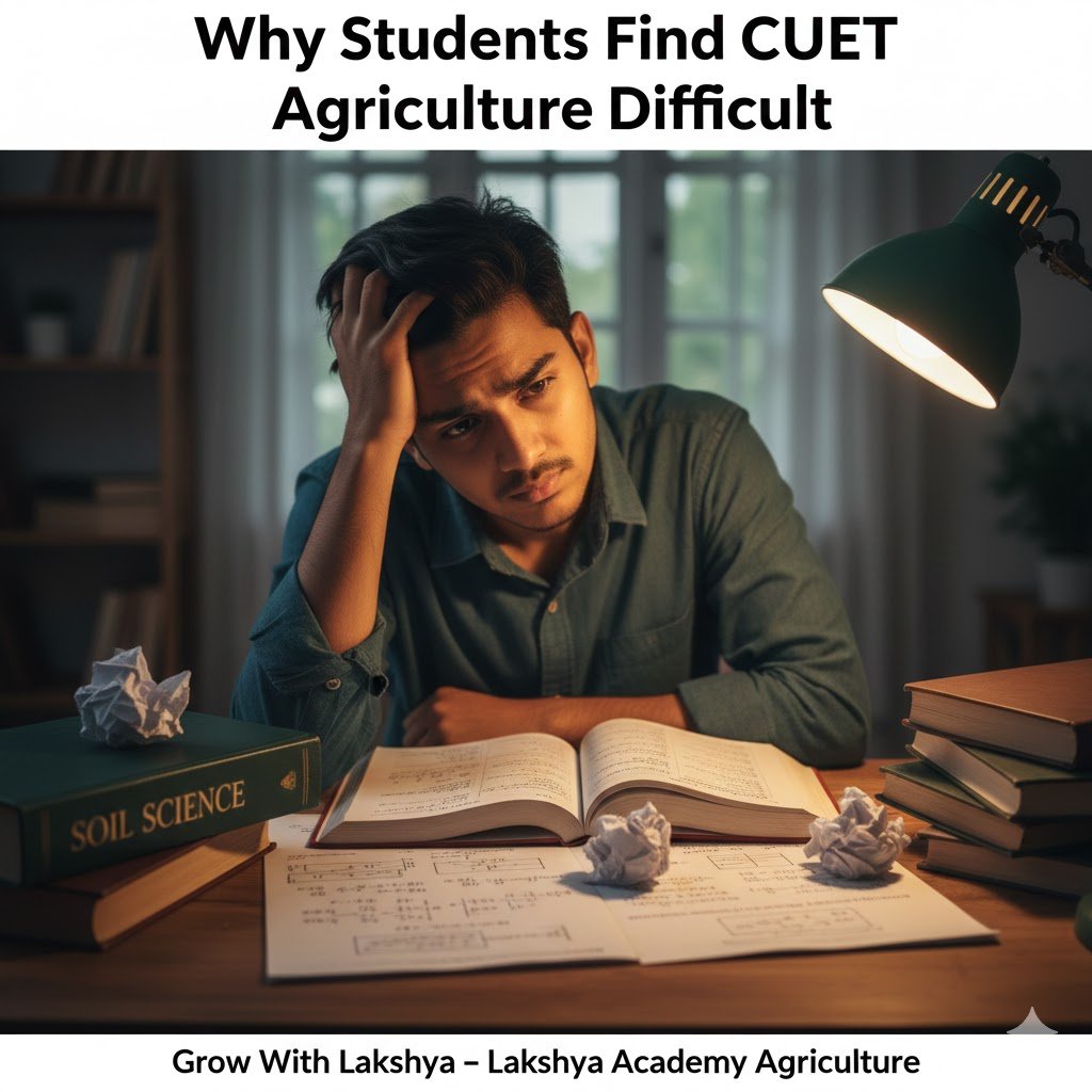 Common problems students face in CUET agriculture preparation
